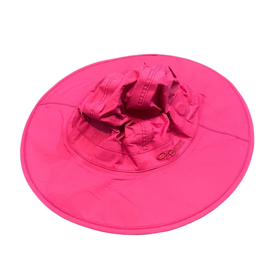 Outdoor Research Halo Sombrero Hat Womens Medium Pink Waterproof